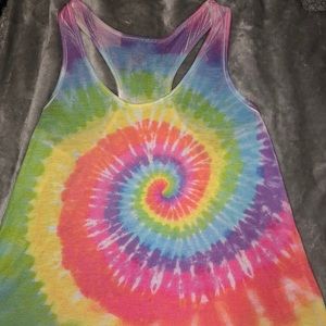 Tie-dye tie-dye Tank top